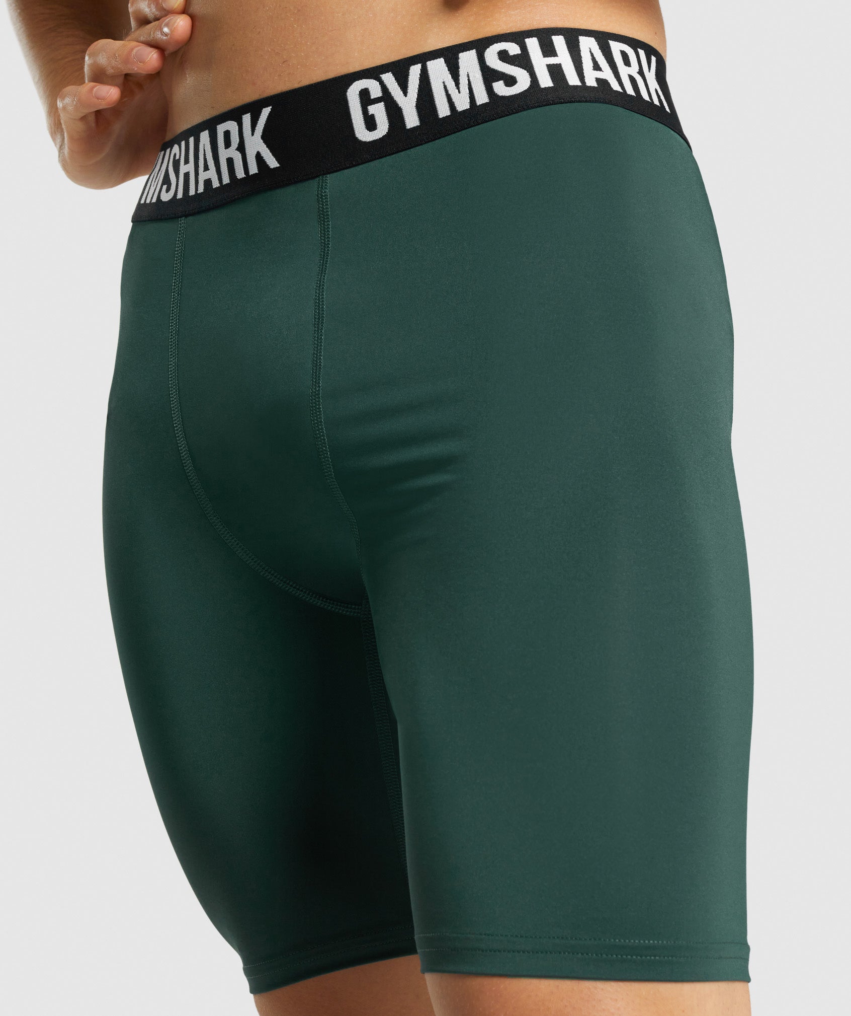 gymshark-element-baselayer-shorts-dark-green-aw21
