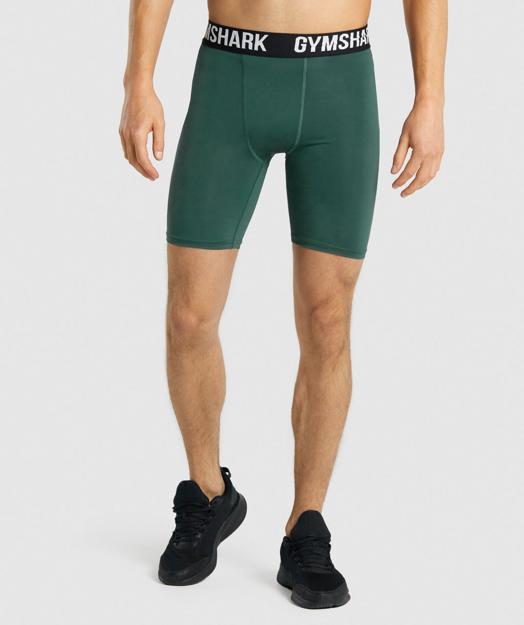 gymshark-element-baselayer-shorts-dark-green-aw21