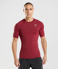 gymshark-element-baselayer-t-shirt-burgundy-aw21