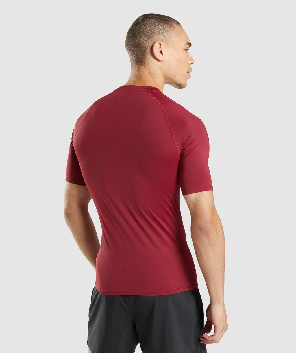 gymshark-element-baselayer-t-shirt-burgundy-aw21