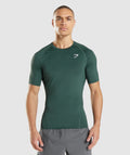 gymshark-element-baselayer-t-shirt-dark-green-aw21