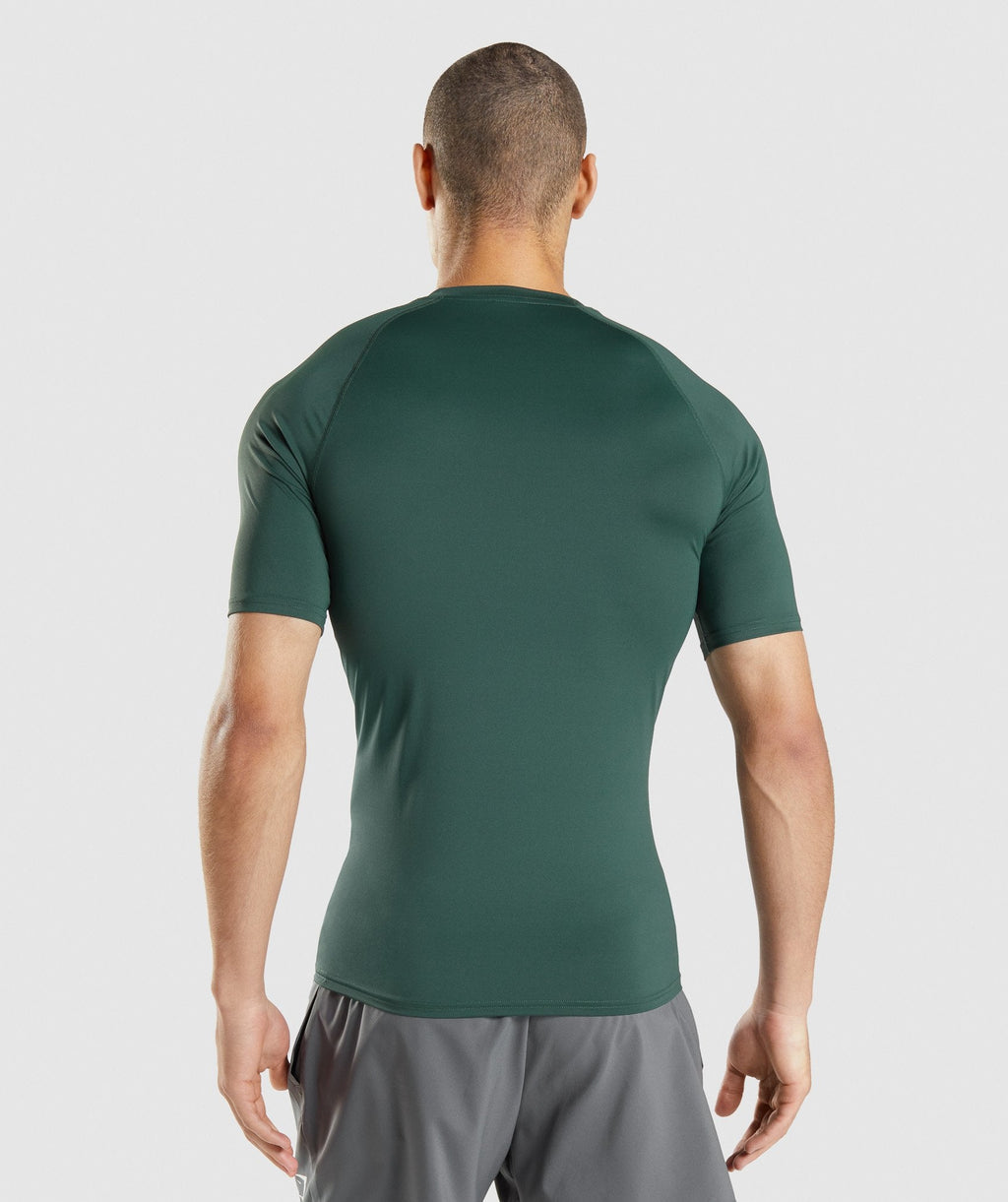 gymshark-element-baselayer-t-shirt-dark-green-aw21