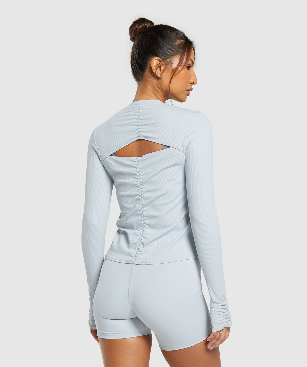 gymshark-elevate-long-sleeve-ruched-top-fresh-blue-ss24