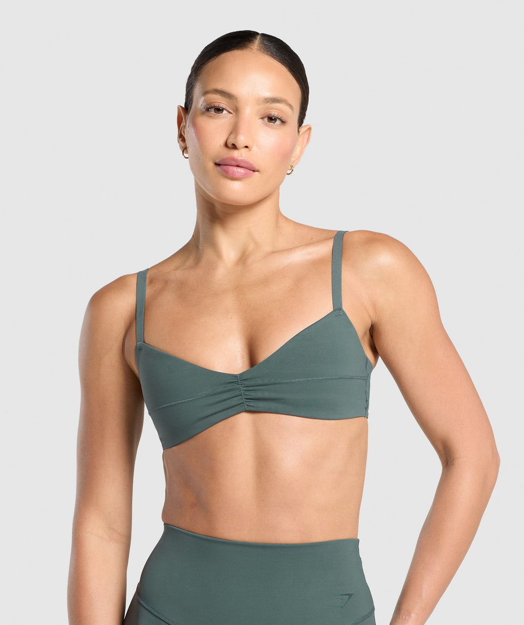 gymshark-elevate-ruched-sports-bra-slate-teal-ss25