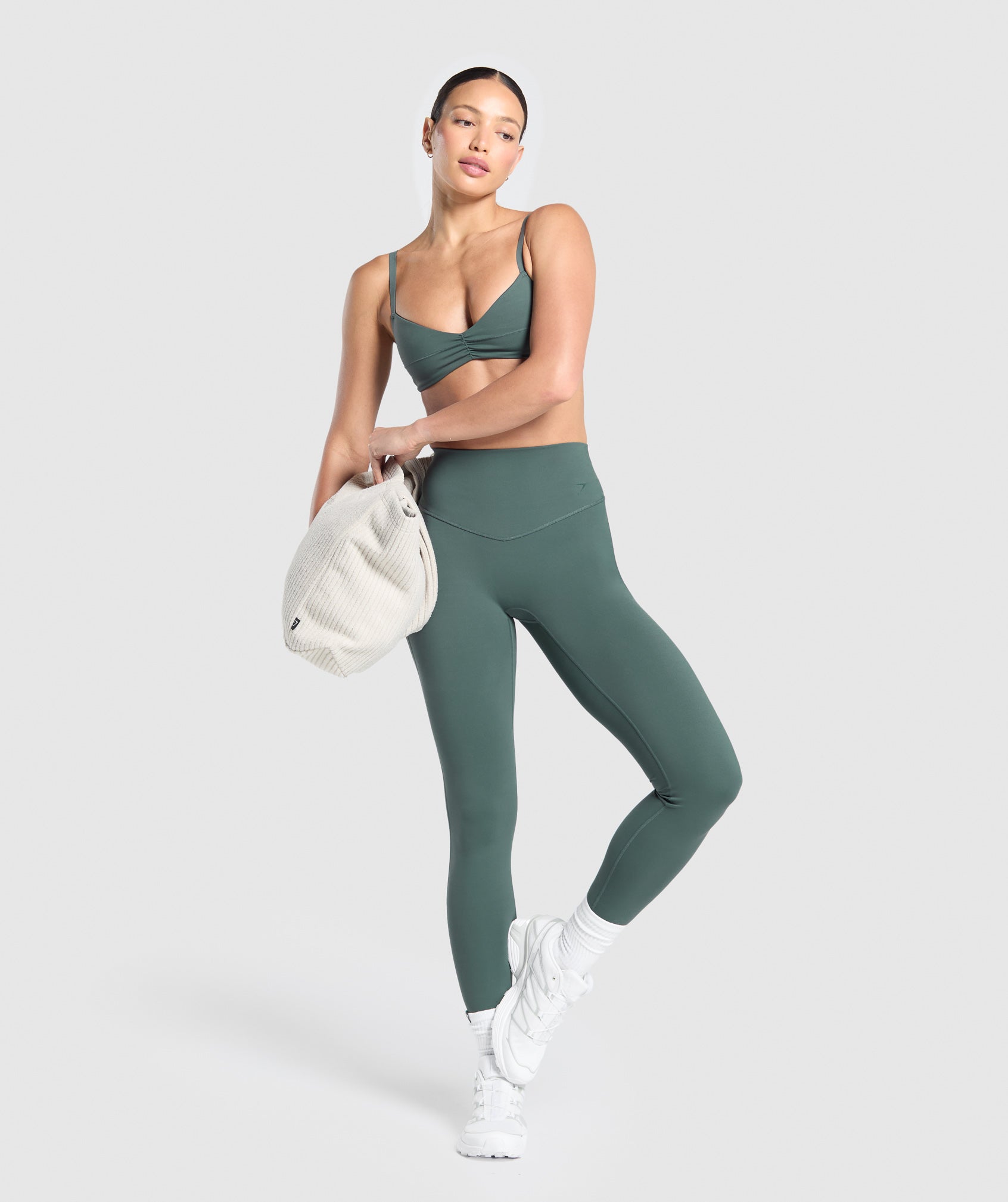 gymshark-elevate-ruched-sports-bra-slate-teal-ss25