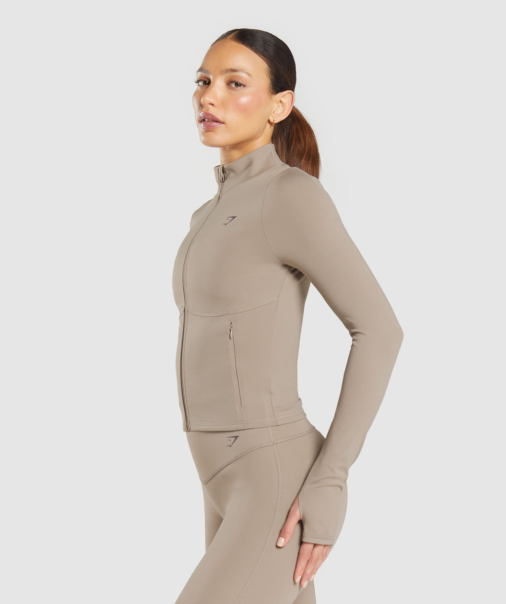 gymshark-elevate-tracktop-lifestyle-brown-ss25