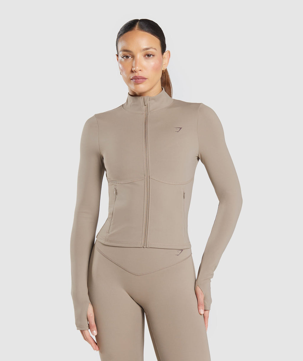 gymshark-elevate-tracktop-lifestyle-brown-ss25
