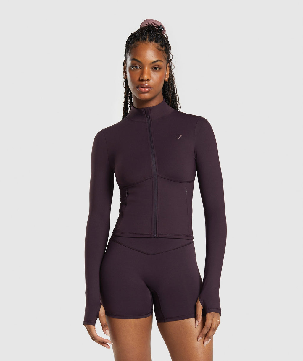 gymshark-elevate-tracktop-plum-brown-ss24