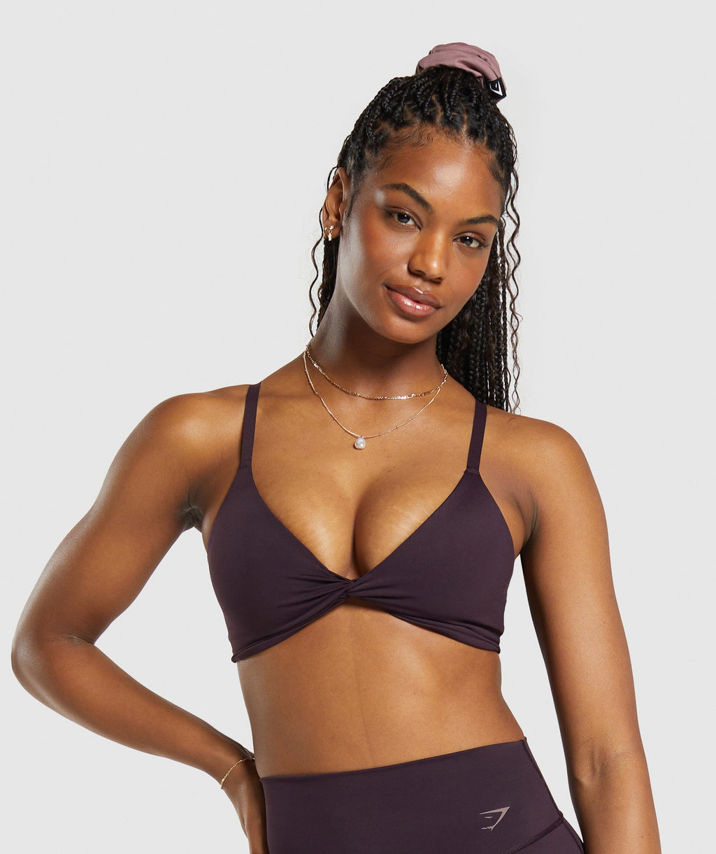 gymshark-elevate-twist-front-bralette-plum-brown-ss24