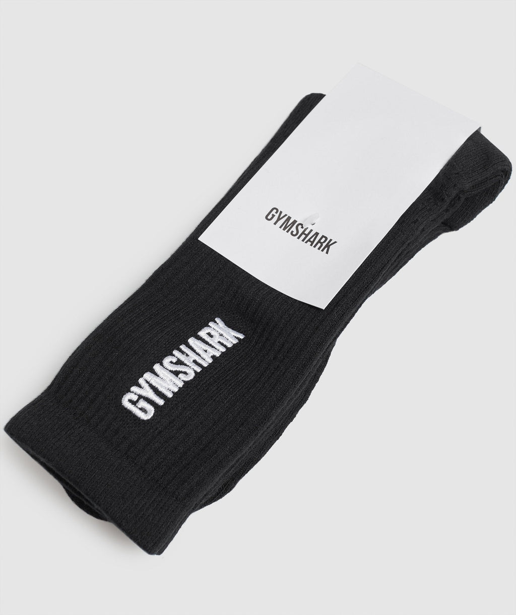 gymshark-embroidered-socks-black