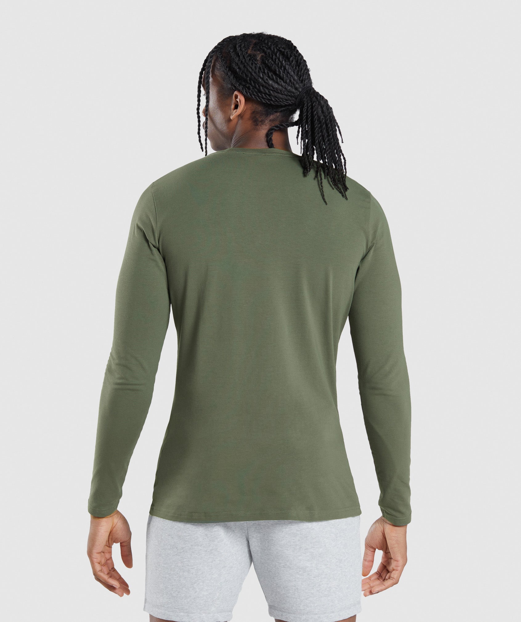 gymshark-essential-ls-slim-tee-core-olive-ss22