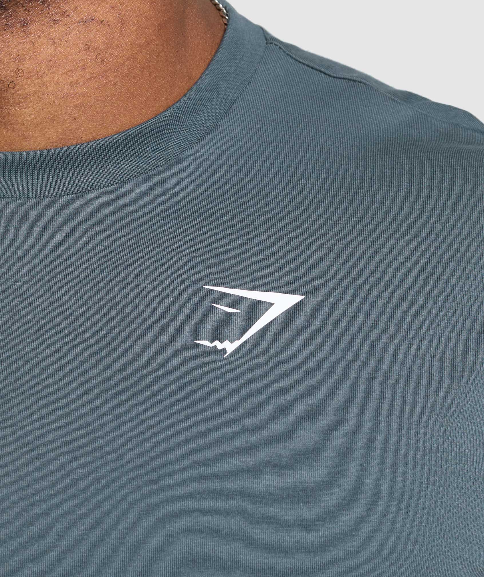 gymshark-essential-oversized-t-shirt-titanium-blue-ss25