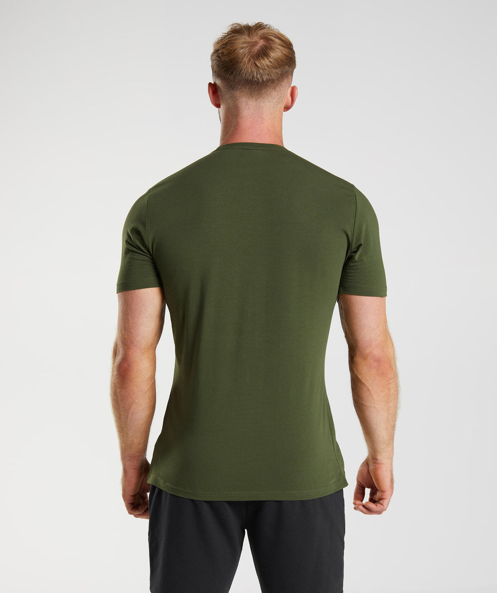 gymshark-essential-t-shirt-moss-olive-aw22
