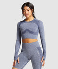 gymshark-flex-sports-long-sleeve-crop-top-navy-marl-light-grey