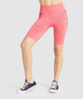 gymshark-flex-cycling-shorts-red-marl-claret