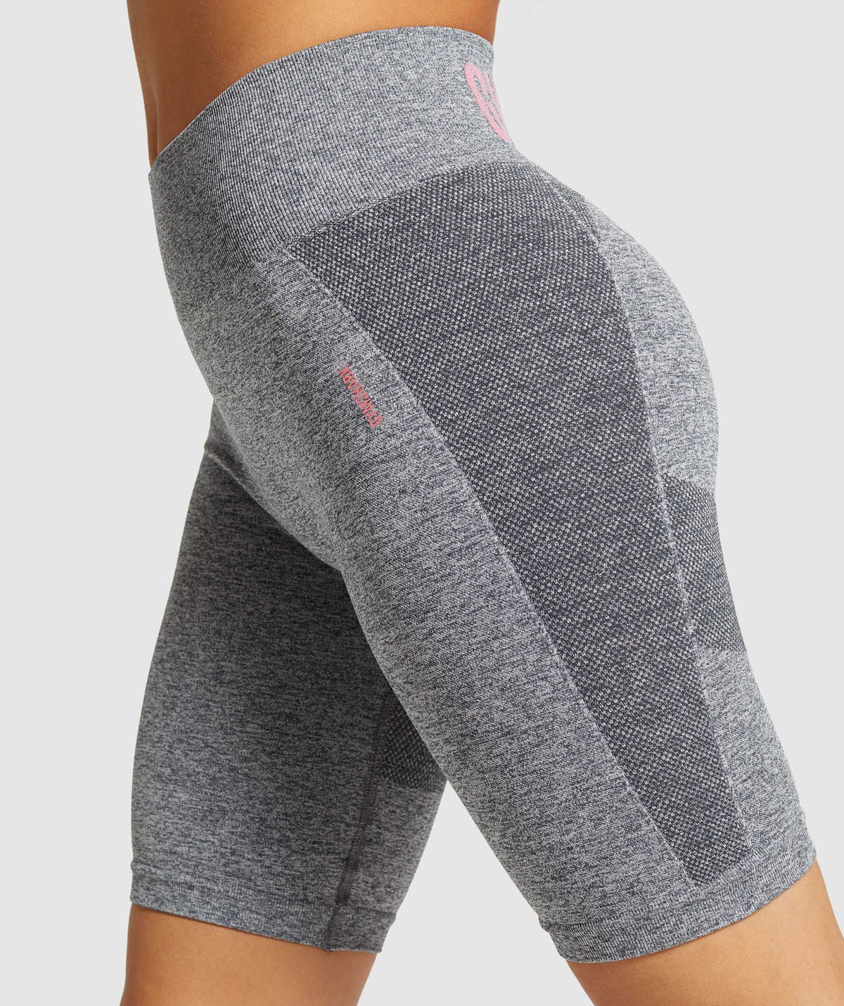 gymshark-flex-cycling-shorts-charcoal-marl-pink