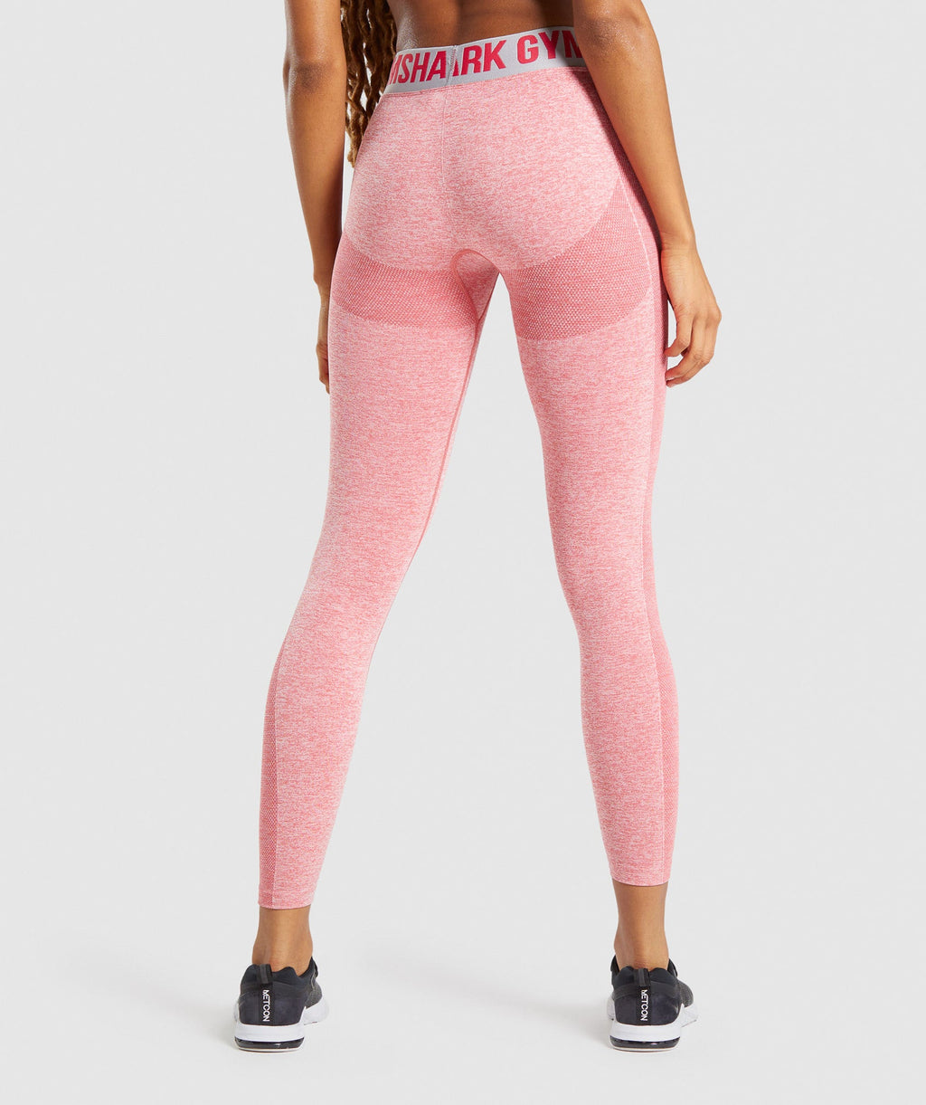 gymshark-flex-low-rise-leggings-red-marl-light-grey