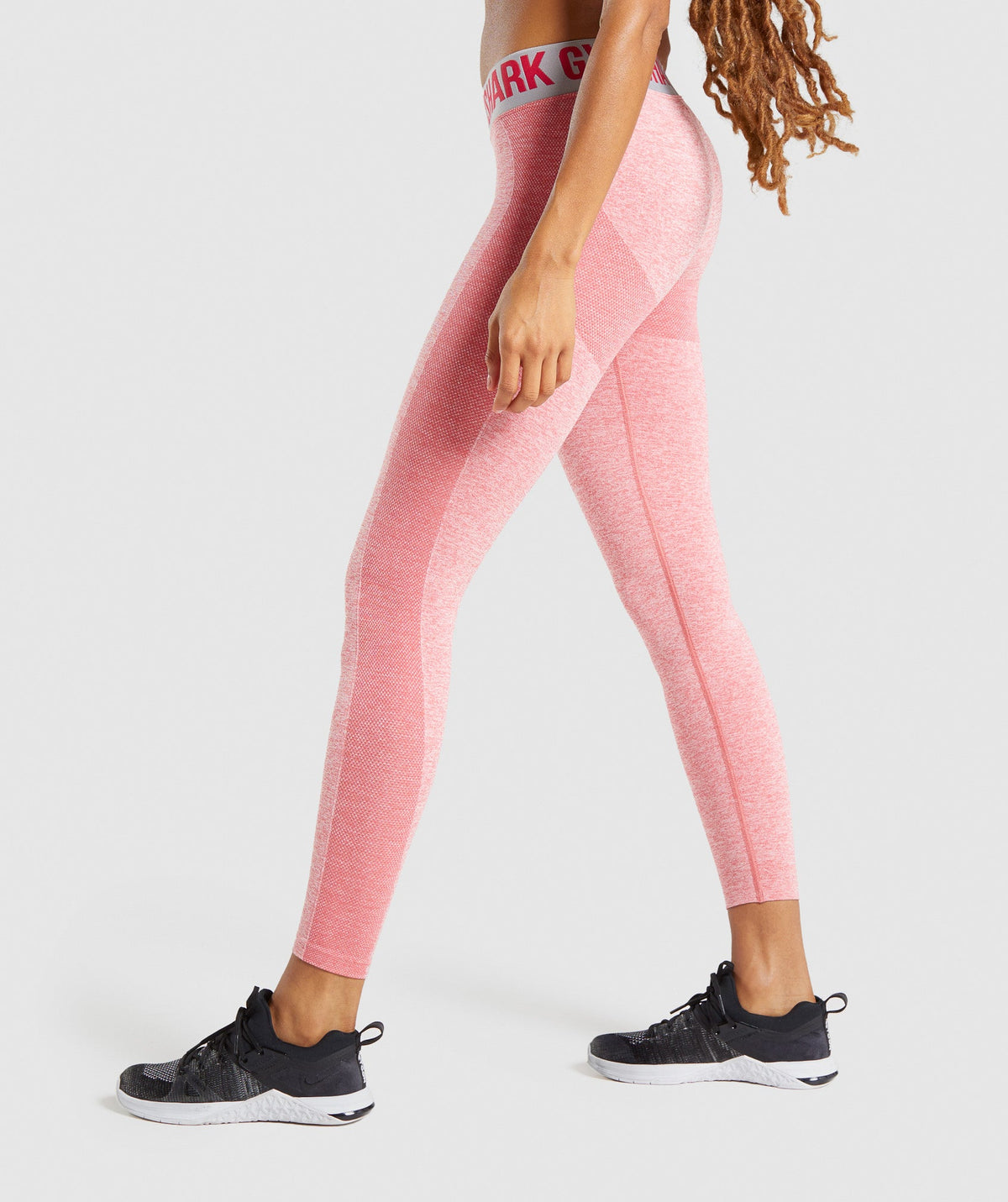 gymshark-flex-low-rise-leggings-red-marl-light-grey