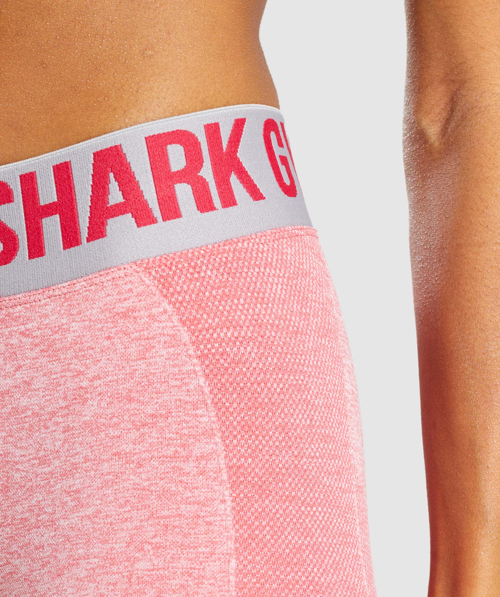 gymshark-flex-low-rise-leggings-red-marl-light-grey