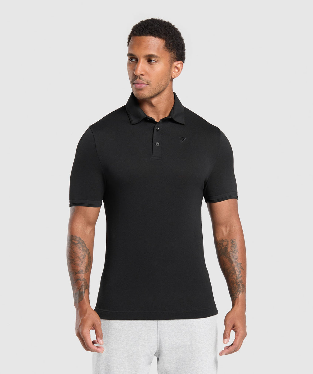 gymshark-flat-knit-polo-shirt-black-aw24