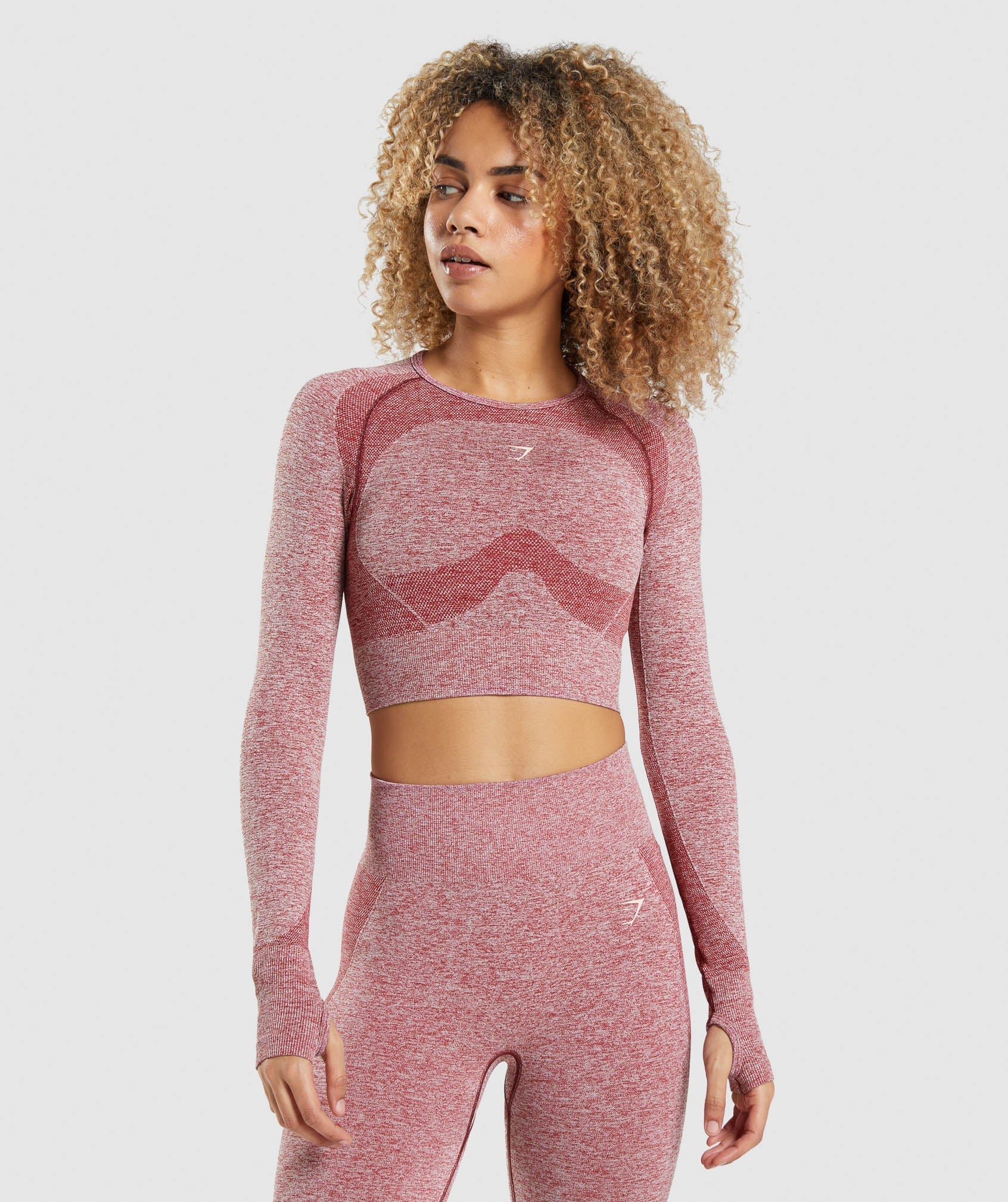gymshark-flex-sports-long-sleeve-crop-top-burgundy-marl-aw21