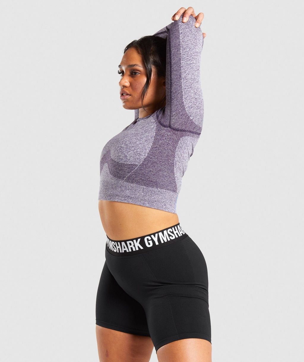 gymshark-flex-sports-long-sleeve-crop-top-purple-marl