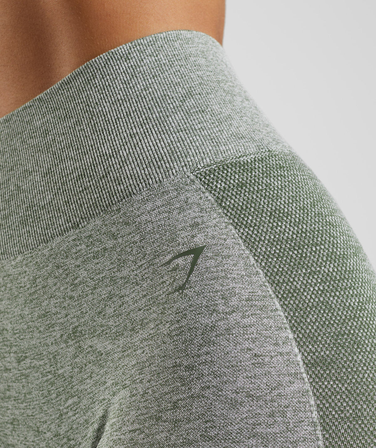 gymshark-flex-high-waisted-leggings-marsh-green-white-marl-aw22
