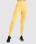 gymshark-flex-high-waisted-leggings-yellow-marl
