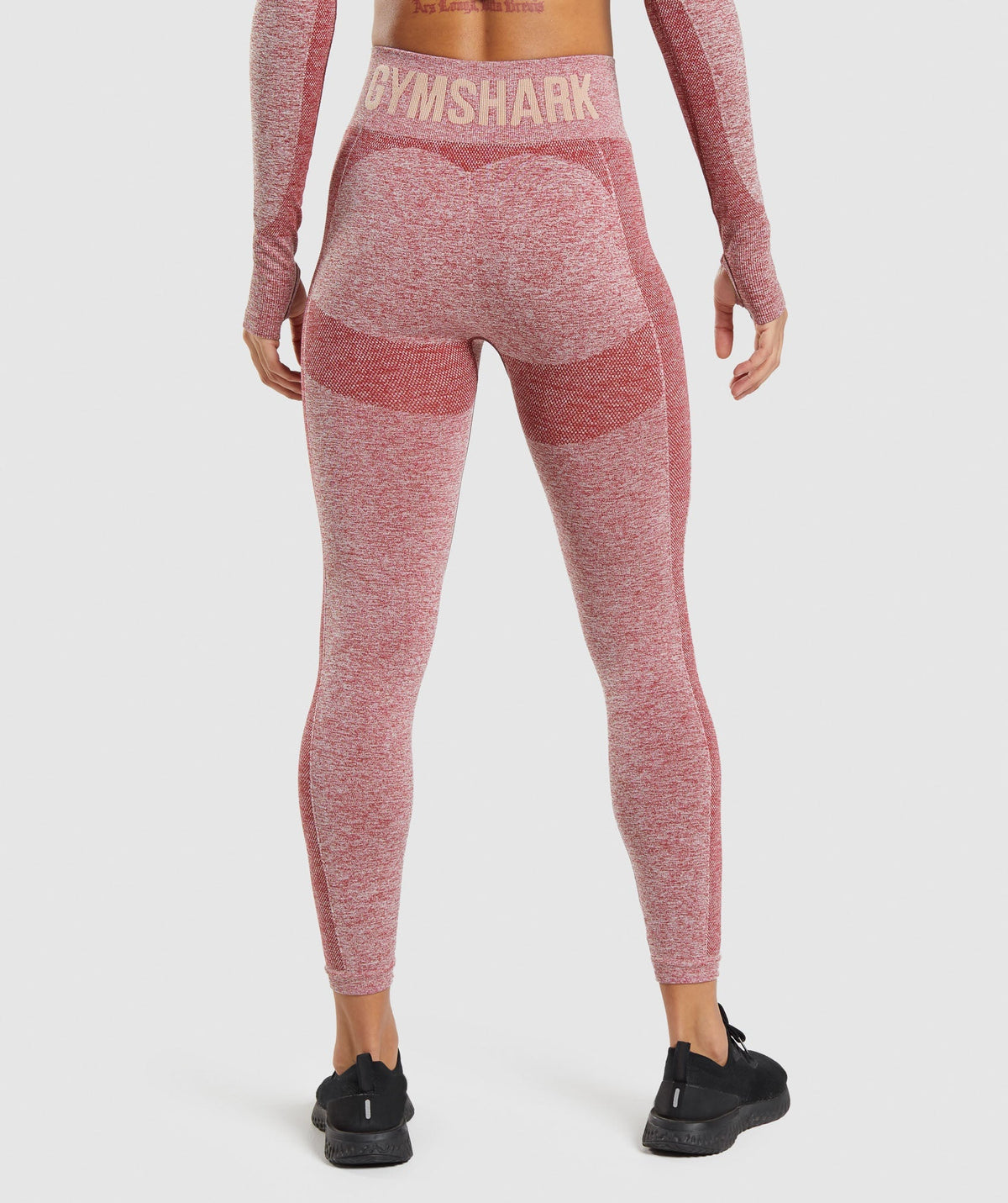gymshark-flex-high-waisted-leggings-burgundy-marl-aw21