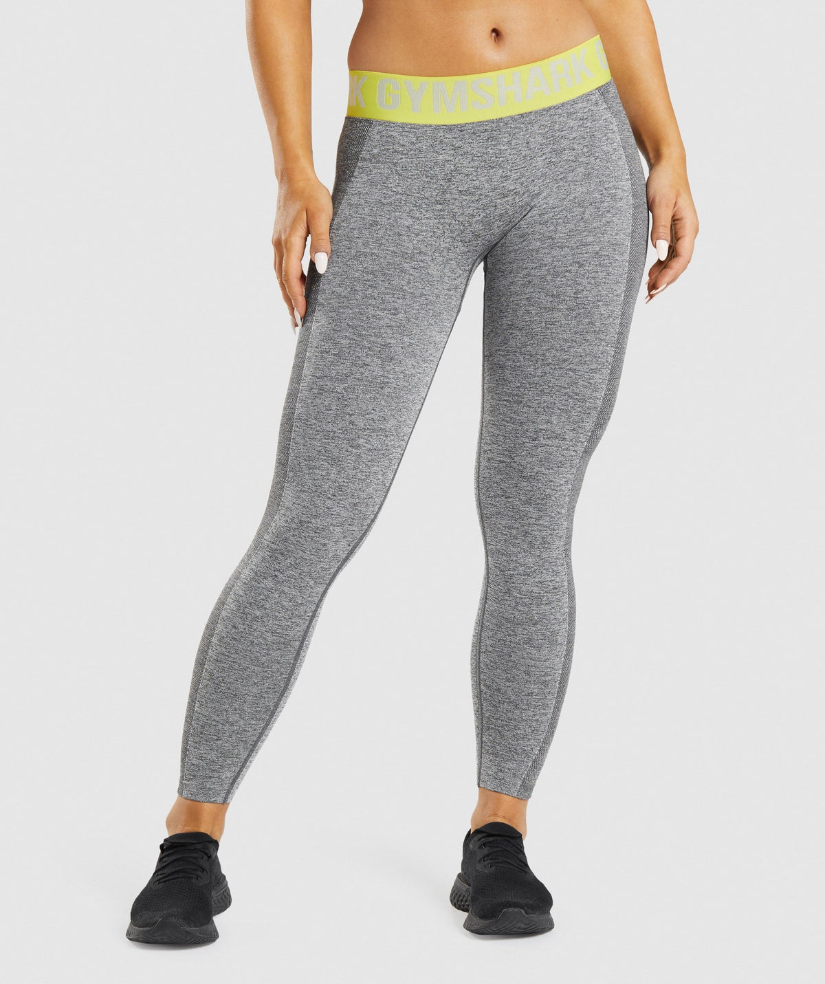 gymshark-flex-low-rise-leggings-charcoal-grey-marl-glitch-yellow-aw21