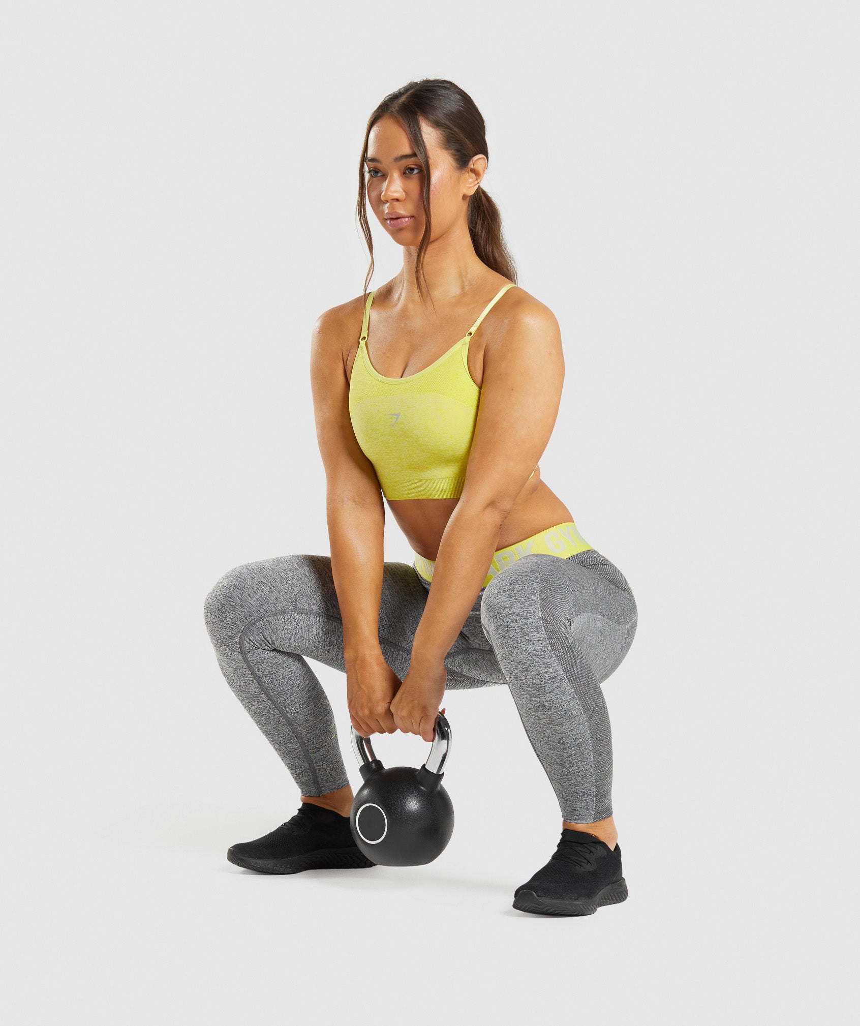 gymshark-flex-low-rise-leggings-charcoal-grey-marl-glitch-yellow-aw21