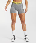 gymshark-flex-shorts-charcoal-grey-medallion-yellow-aw22