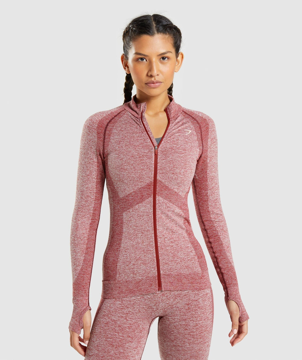 gymshark-flex-zip-through-jacket-burgundy-marl-aw21