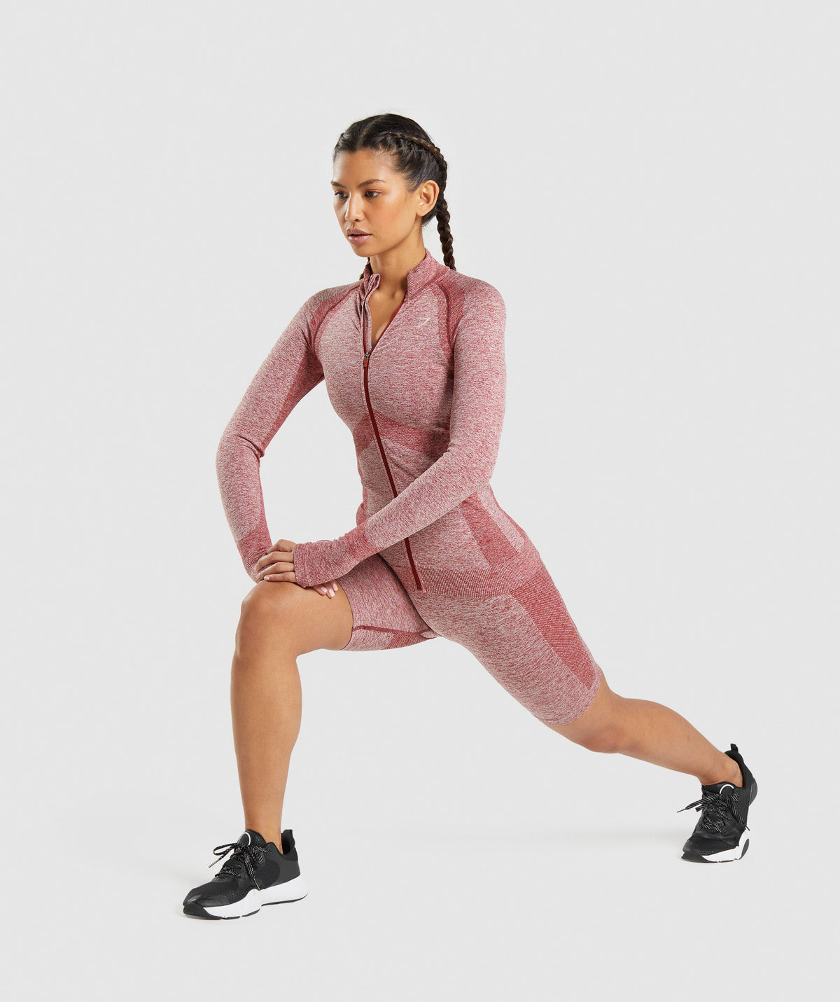 gymshark-flex-zip-through-jacket-burgundy-marl-aw21