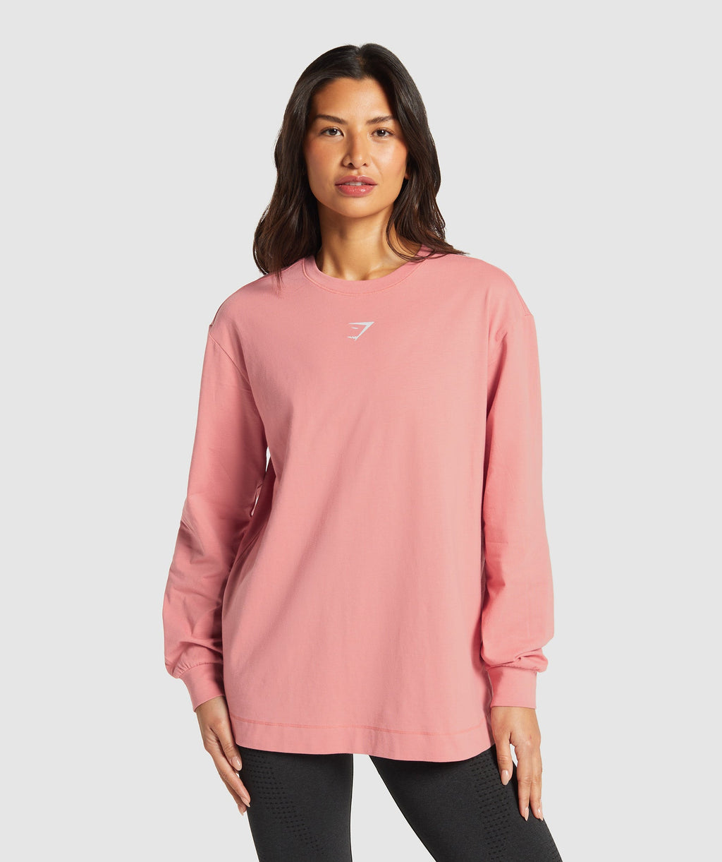 gymshark-fraction-long-sleeve-t-shirt-classic-pink-ss25
