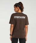 gymshark-fraction-oversized-t-shirt-archive-brown-aw23