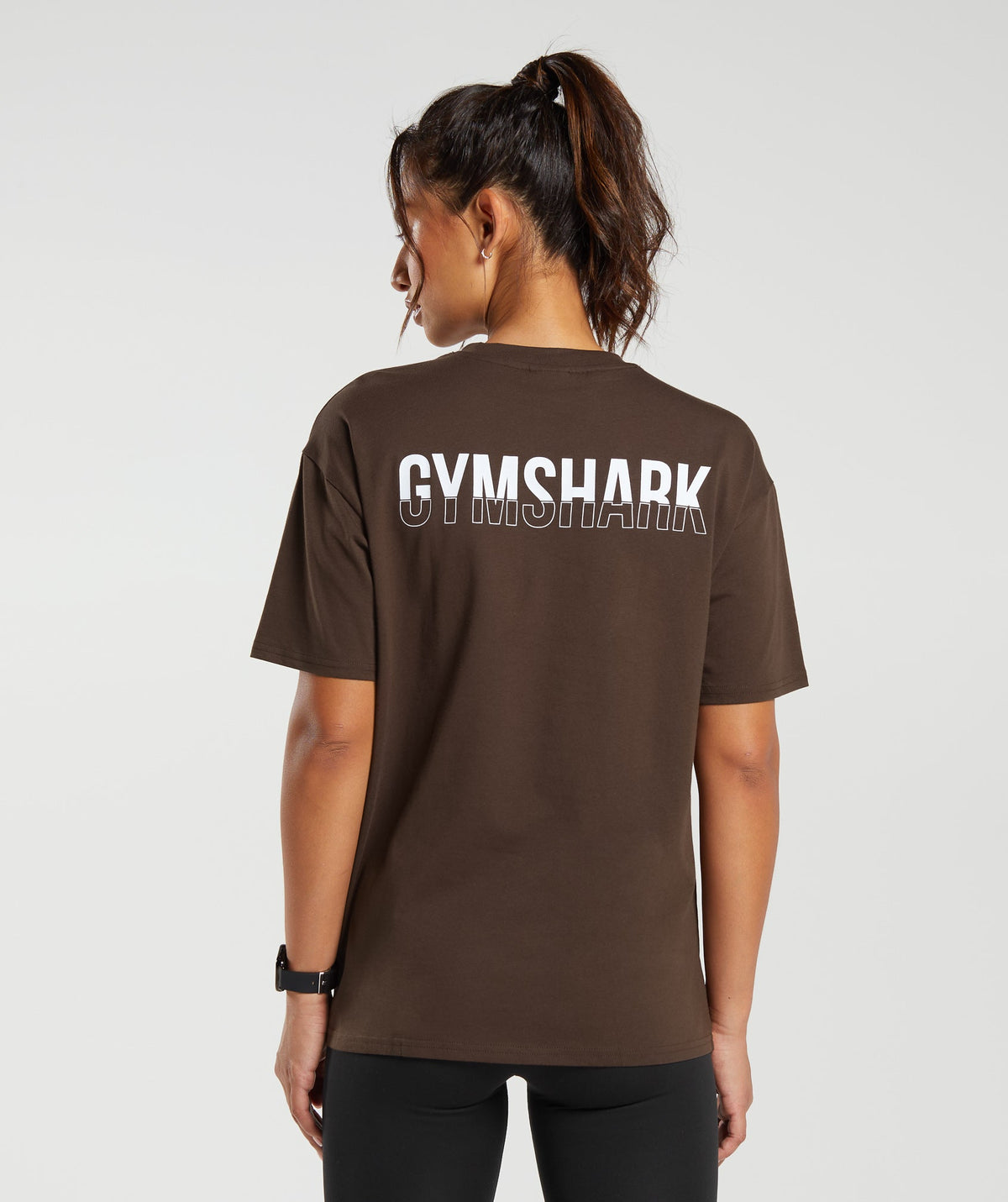 gymshark-fraction-oversized-t-shirt-archive-brown-aw23