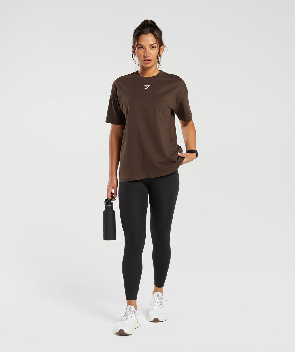 gymshark-fraction-oversized-t-shirt-archive-brown-aw23