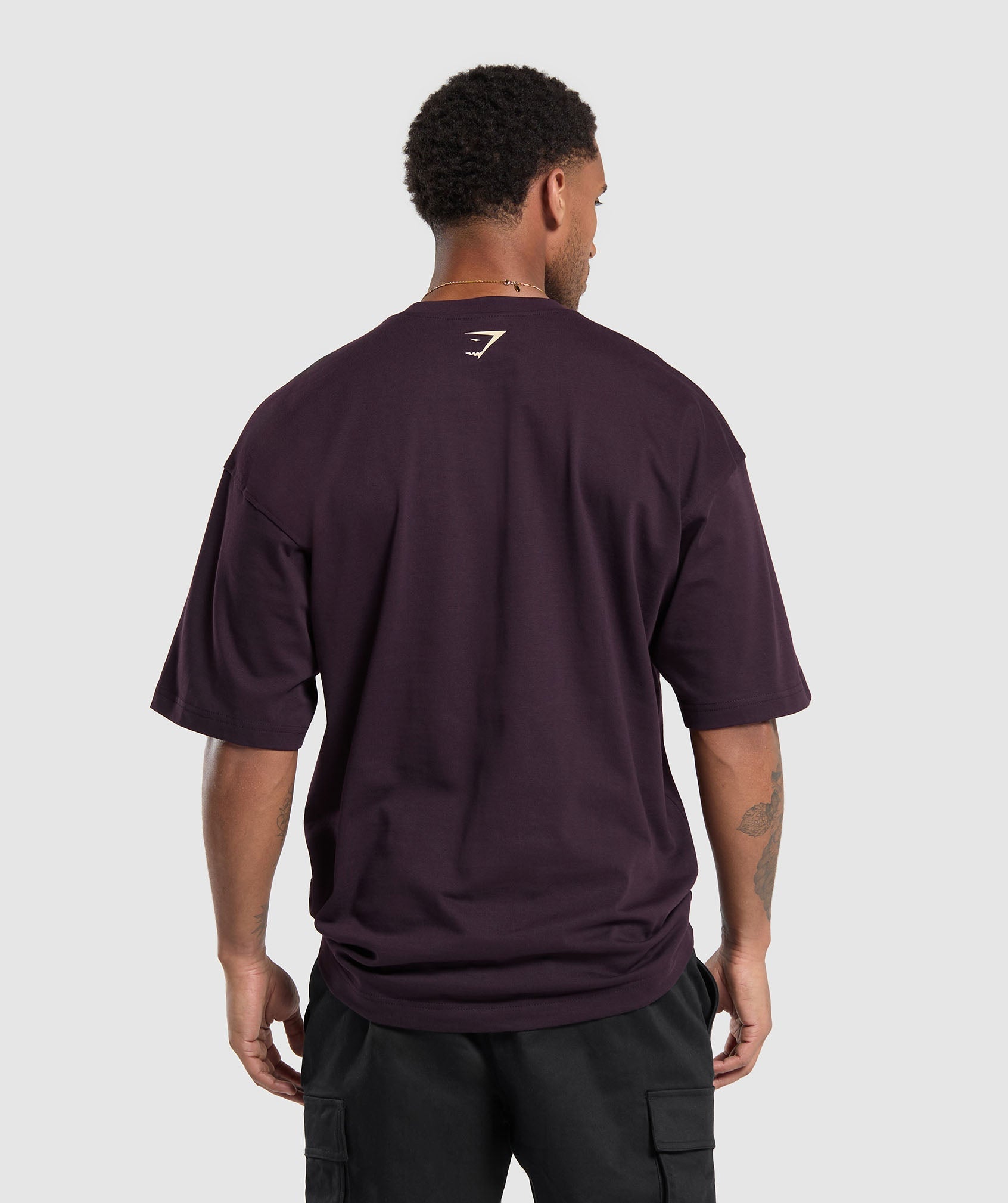 gymshark-american-muscle-extreme-oversized-t-shirt-plum-brown-aw24