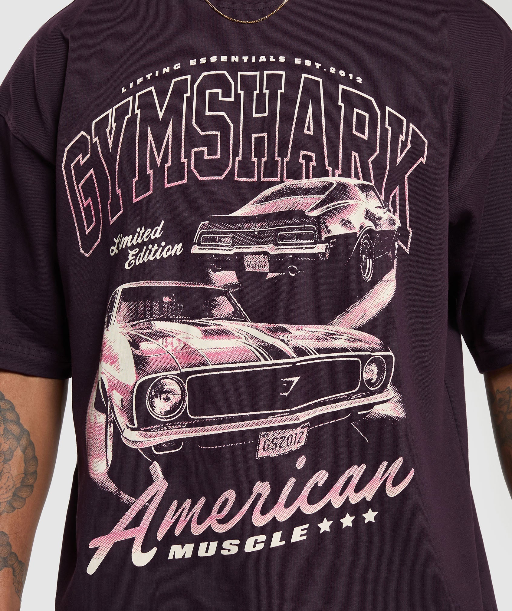 gymshark-american-muscle-extreme-oversized-t-shirt-plum-brown-aw24