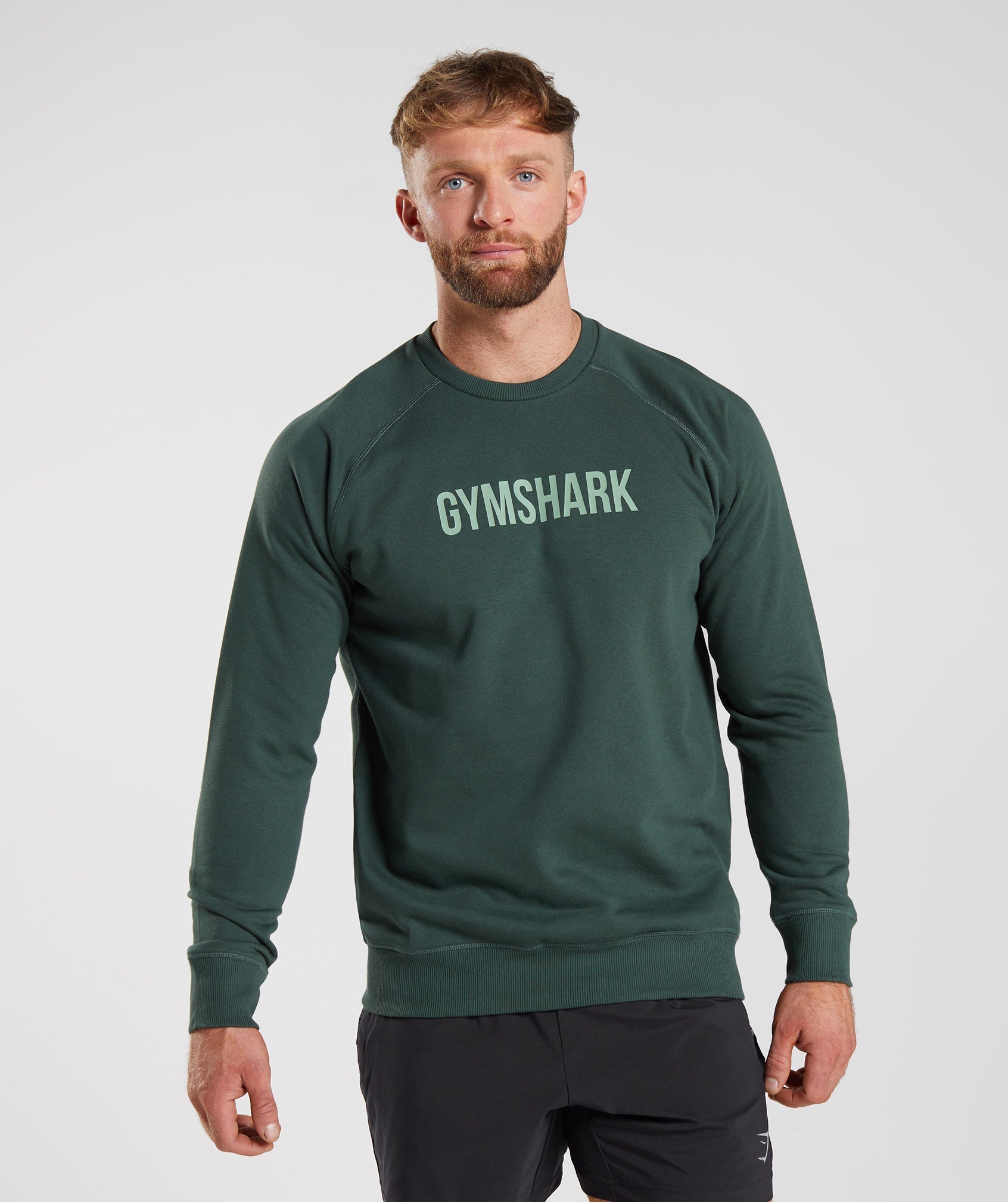 gymshark-apollo-crew-obsidian-green-aw22