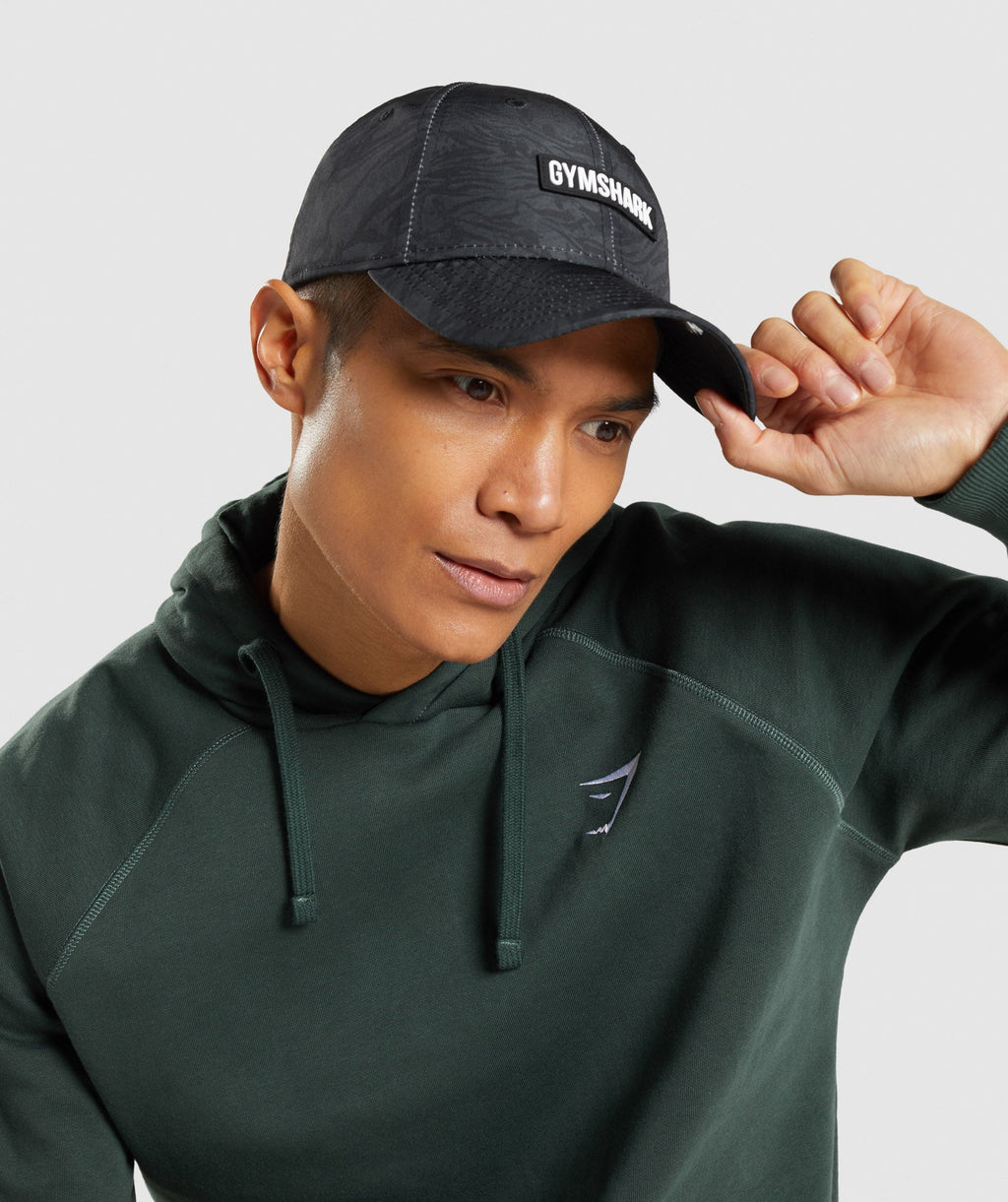 gymshark-animal-print-snapback-black-aw21