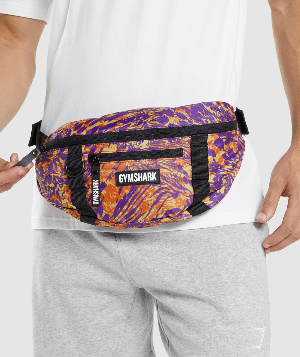 gymshark-manimal-sling-bag-orange-print-aw21