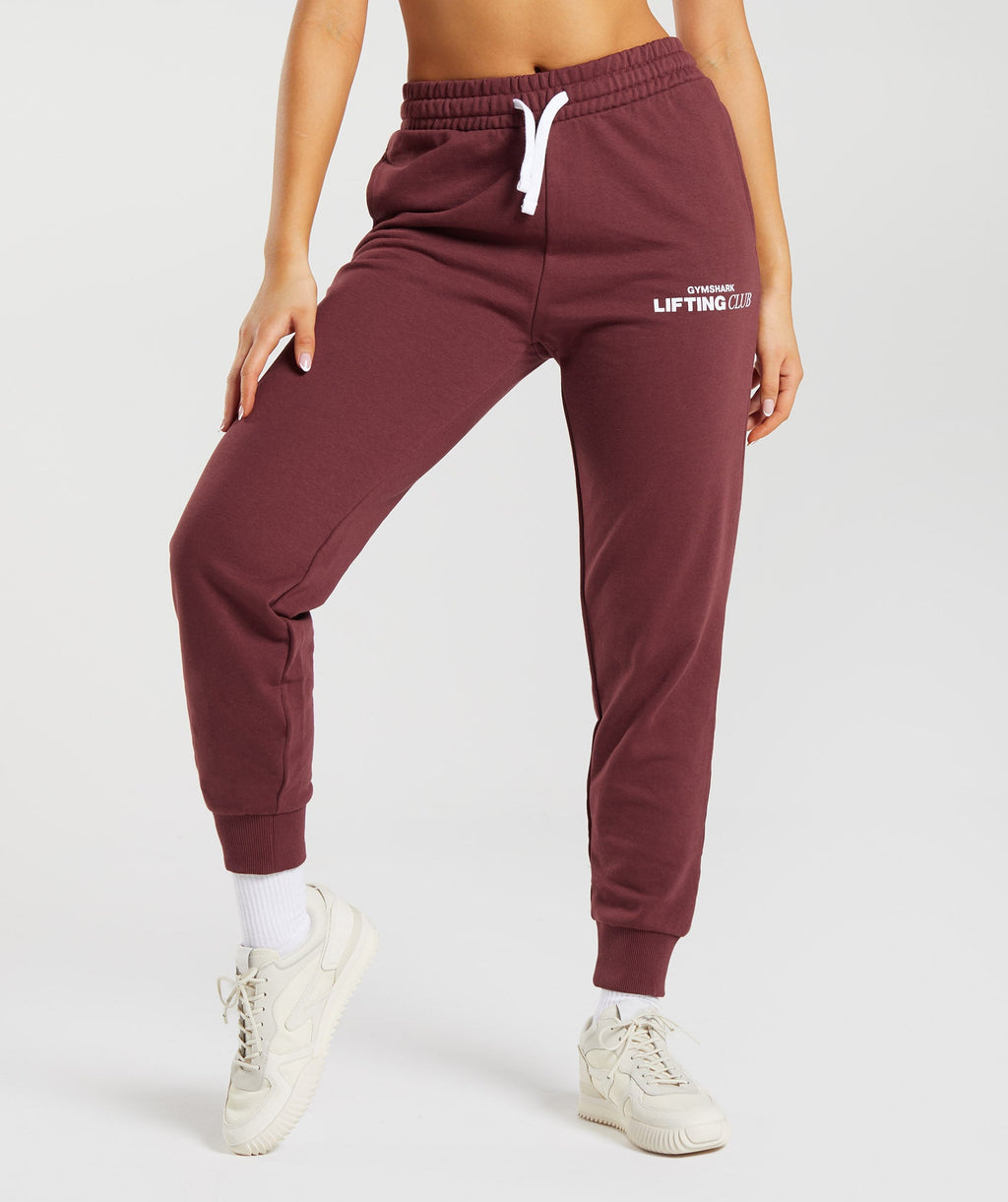 gymshark-social-club-joggers-cherry-brown-aw22