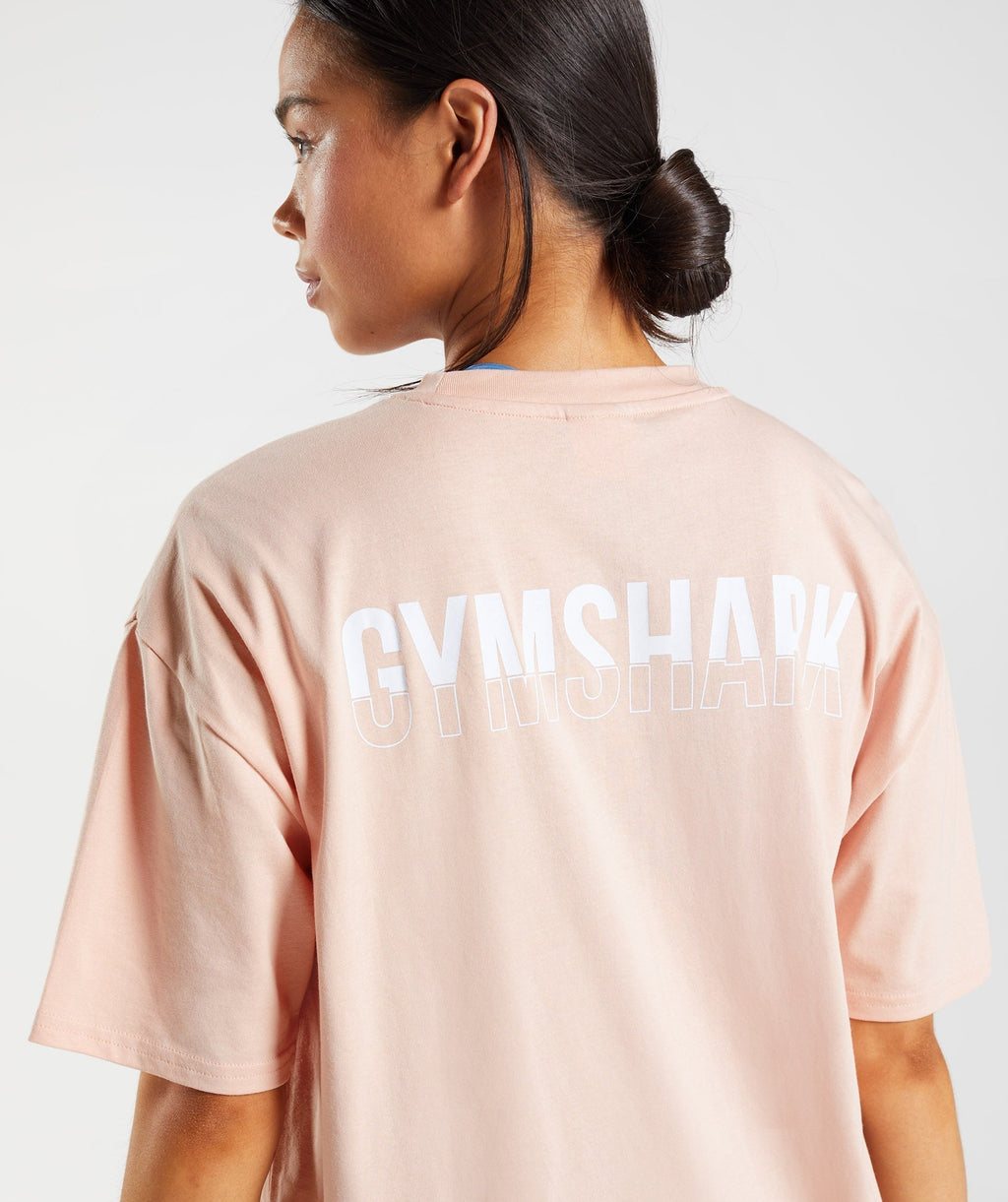 gymshark-fraction-oversized-t-shirt-clay-pink-aw22