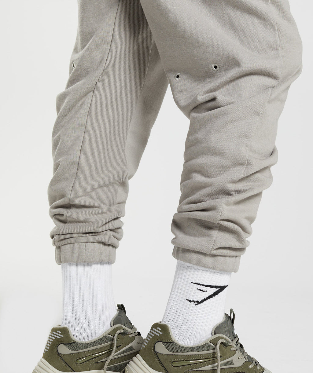 gymshark-gs10-year-joggers-ecru-brown-aw22