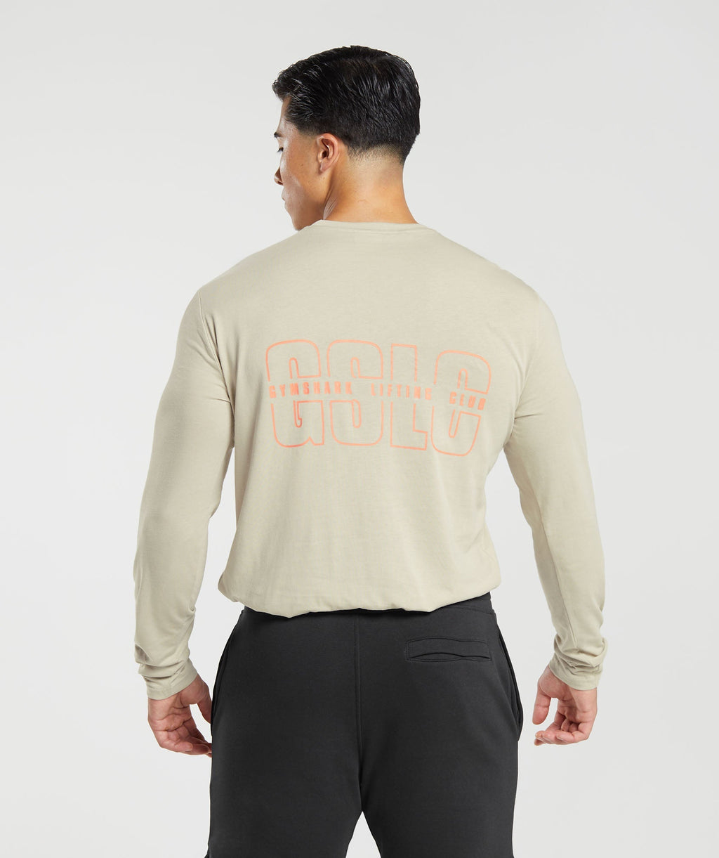 gymshark-lifting-club-long-sleeve-t-shirt-washed-stone-brown-aw23