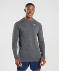 gymshark-geo-seamless-long-sleeve-t-shirt-charcoal-grey-black-ss22