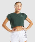 gymshark-legacy-graphic-crop-tee-dark-green-aw21