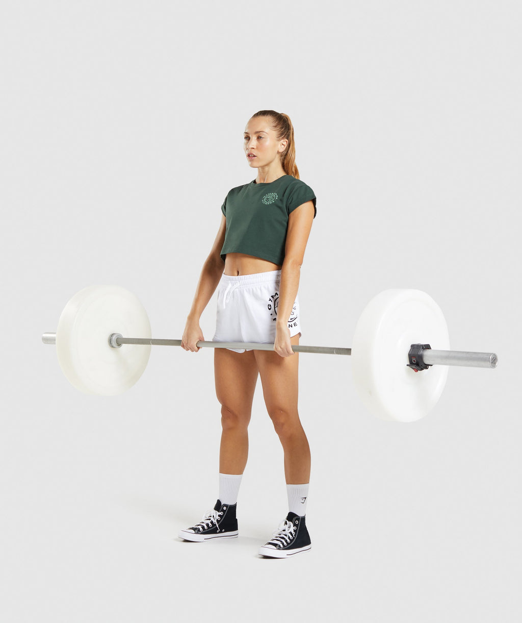 gymshark-legacy-graphic-crop-tee-dark-green-aw21